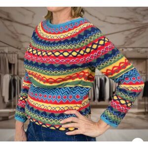 Fair Isle Sweater M